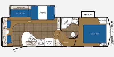 2015-Prime-Time-Manufacturing-Crusader-260RLD-Floorplan