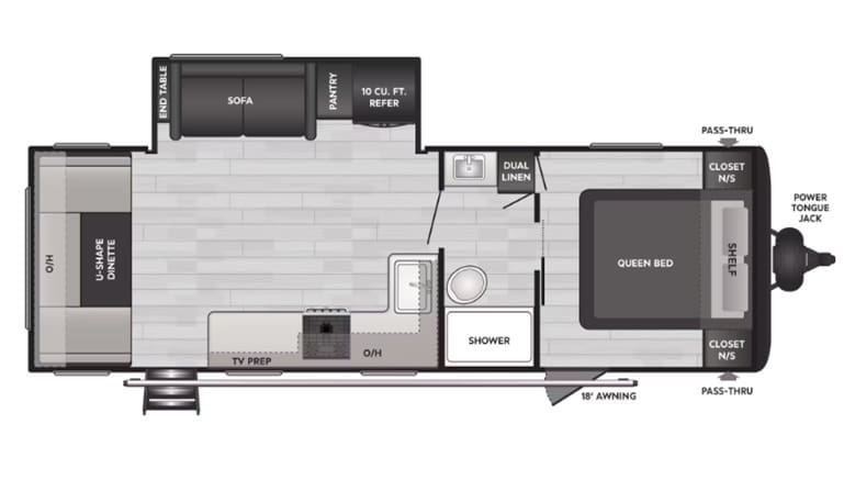 2026-Hideout-Sport-254RD-Floorplan