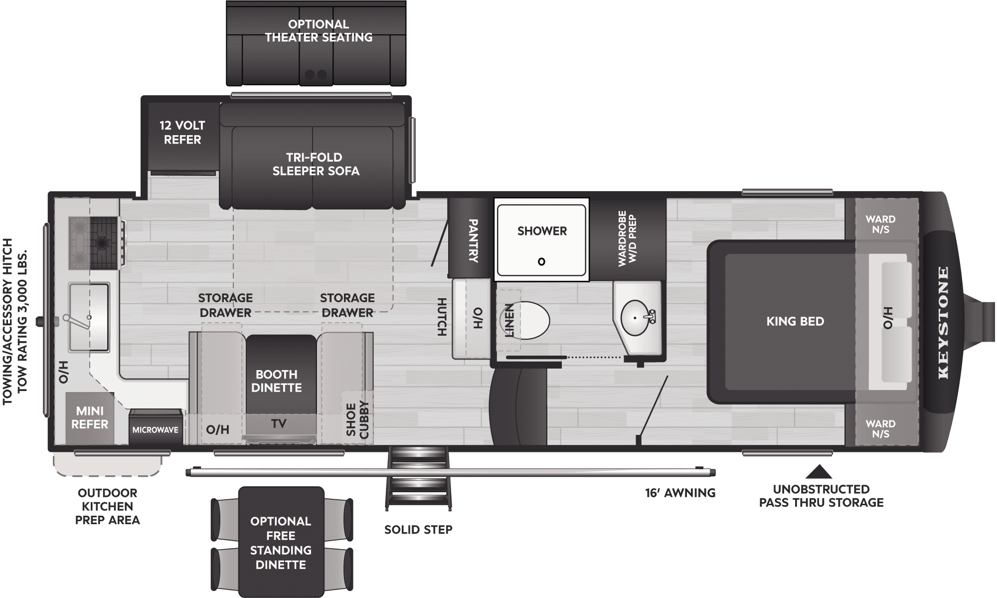2026-Cougar-Half-Ton-23MLE-Floorplan