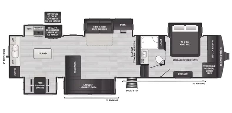 2026-Alpine-Avalanche-366LS-Floorplan