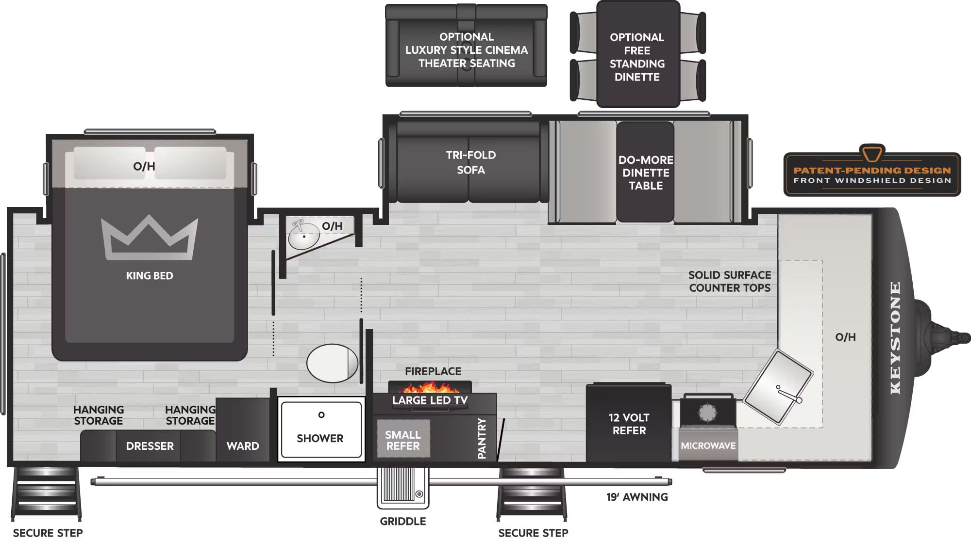 2026-Bullet-Premium-265FKS-Floorplan