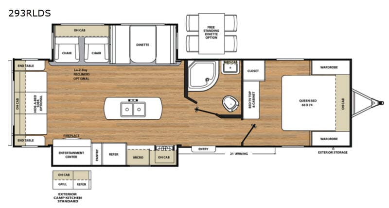 2018-Catalina-293RLDS-Floorplan