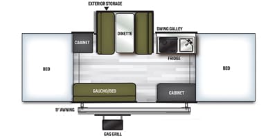 Forest-River-Flagstaff-228D-Floorplan