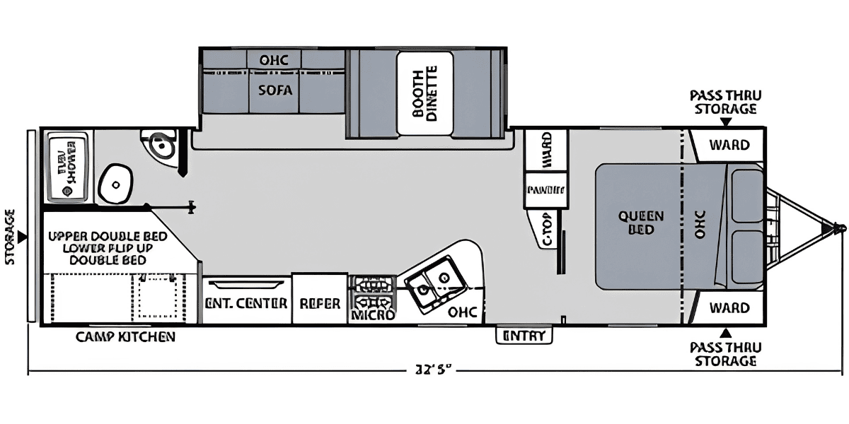 2018-apex-ultra-lite-287bhs-floorplan